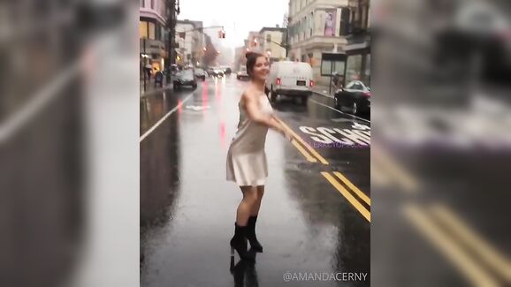 Amanda Cerny Braless in Public Leaked